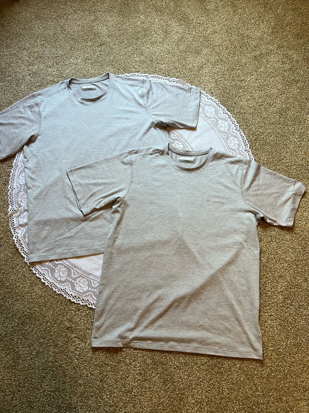 Columbia omni-wick tee shirts